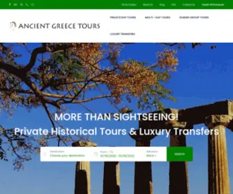 Ancientgreecetours.com(Ancientgreecetours) Screenshot