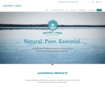 Ancientlakesmagnesium.com.au(Ancient Lakes Magnesium) Screenshot