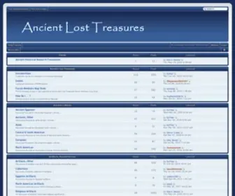 Ancientlosttreasures.com(Ancientlosttreasures) Screenshot