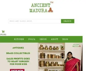 Ancientmadurai.com(Buy Antiques) Screenshot