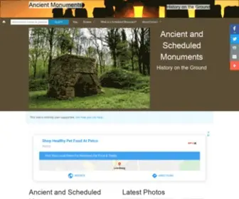 Ancientmonuments.uk(Ancient Monuments UK) Screenshot