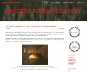 Ancientromanodyssey.com(Ancient Roman Odyssey) Screenshot