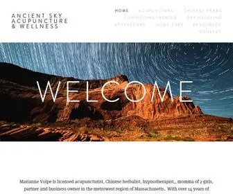 Ancientskyacuwellness.com(Ancient Sky Acupuncture & Wellness) Screenshot