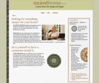 Ancientstones.com(Ancient Stones) Screenshot