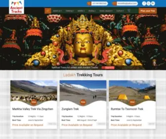 Ancienttracks.com(Ladakh packages) Screenshot