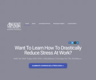 Ancientwisdomformodernbusiness.com(Ancient Wisdom for Modern Business) Screenshot