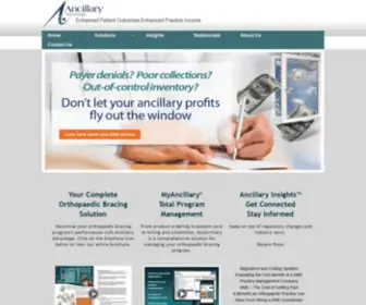 Ancillaryadvantage.com(Ancillary Advantage) Screenshot