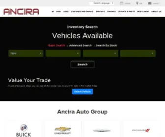 Ancira.com Screenshot