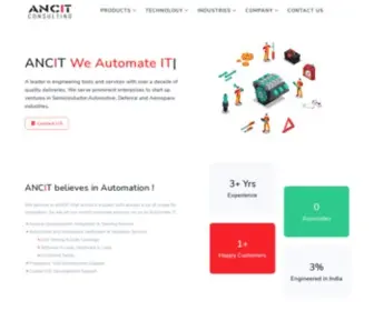 Ancitconsulting.com(Ancit Consulting) Screenshot