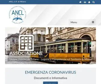Anclmilano.it(Associazione Nazionale Consulenti del Lavoro) Screenshot