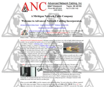 Ancmich.com(Advanced Network Cabling) Screenshot