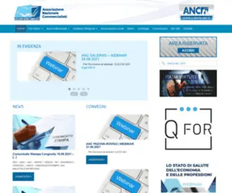 Ancnazionale.it(Associazione Nazionale Commercialisti) Screenshot