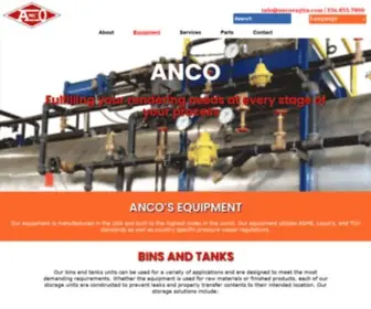 Ancoeaglin.com(Our equipment) Screenshot