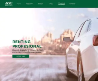 Ancrenting.com(Rente su carro nuevo) Screenshot