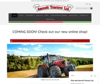 Ancroft-Tractors.co.uk(Ancroft Tractors Ltd) Screenshot