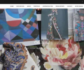 AND-Elle.com(And Elle Textile Design Studio) Screenshot