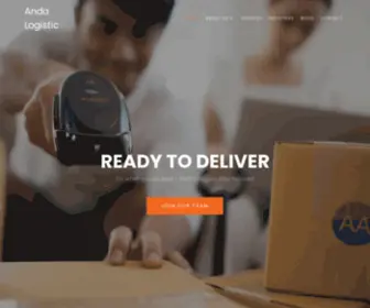 Anda-Logistic.com(Anda Logistic) Screenshot