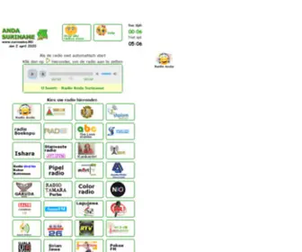 Anda.sr(Alles over suriname) Screenshot