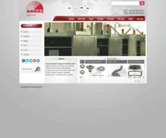 Andacotomotiv.com(ANDAC ANDTECH) Screenshot
