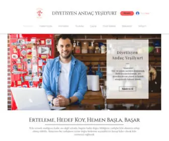 Andacyesilyurt.com(İzmir Diyetisyen) Screenshot