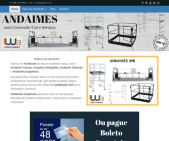 Andaimes-Andaimes.com.br(Fabrica de Andaimes) Screenshot