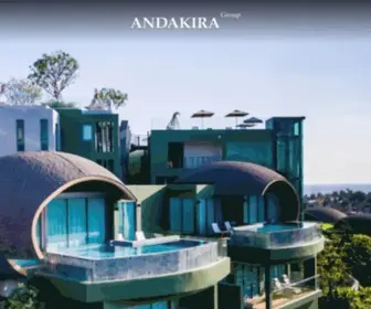 Andakiragroup.com(Andakira Hospitality Management) Screenshot