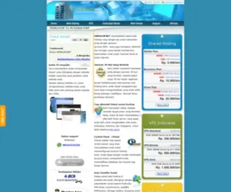 Andalan.net(Web hosting Indonesia) Screenshot