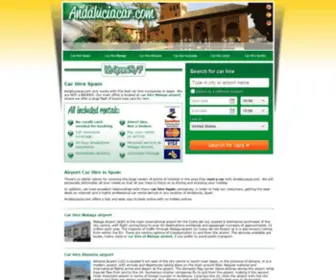 Andaluciacar.com(Car hire Spain) Screenshot