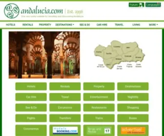 Andalucia.com(Info about Andalucia) Screenshot