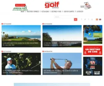 Andaluciagolf.com(Revista Andalucía Golf) Screenshot