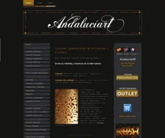 Andaluciart.com(Andaluciart Celosias Modernas Separadores de ambientes) Screenshot