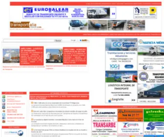 Andaluciatransportes.com(El portal de los operadores de transporte y logistica) Screenshot