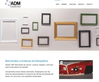 Andaluzademarqueteria.com(Andaluza de Marquetería) Screenshot