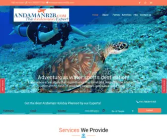 Andamanb2B.com(Andaman B2B) Screenshot