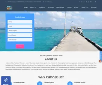 Andamanbliss.com(Top & Best Travel Agent in Andaman) Screenshot