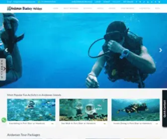 Andamanbluebay.com(Andaman Holidays) Screenshot