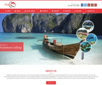 Andamancalling.com(Andaman Calling) Screenshot