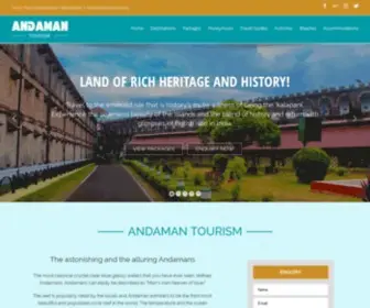 Andamantourism.org(Andaman Tourism) Screenshot