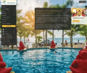 Andamanwhitebeach.com(Andaman White Beach Resort) Screenshot