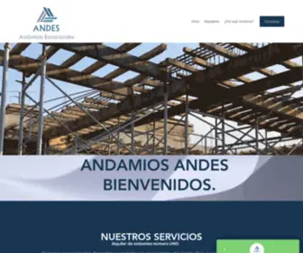 Andamiosandes.com(Cimbra) Screenshot