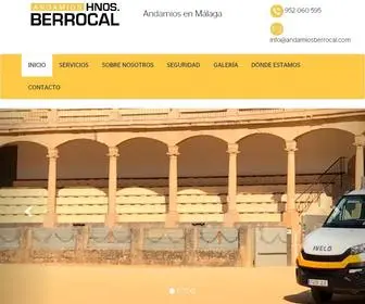 Andamiosberrocal.com(Andamios Málaga) Screenshot