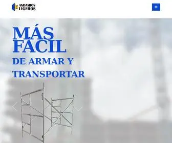 Andamiosligeros.com(Andamios Ligeros) Screenshot