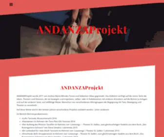 Andanzaprojekt.com(ANDANZAProjekt) Screenshot