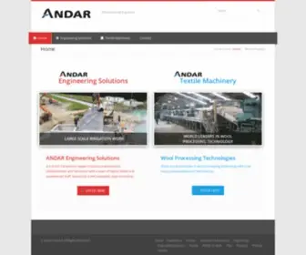 Andar.co.nz(ANDAR Engineering Solutions) Screenshot