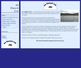 Andarach.com(An Darach Ltd) Screenshot