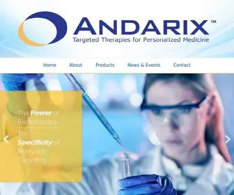 Andarix.com(Targeted Therapies for Personalized Medicine) Screenshot