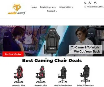 Andaseat.com(Best PC Gaming Chair Brand) Screenshot