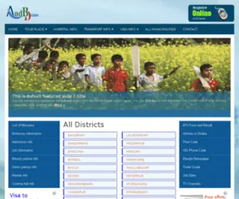 ANDBD.com(History of Bangladesh) Screenshot