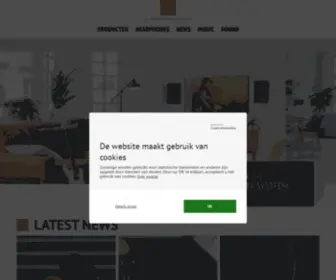 Andbenelux.com(DALI Speakers International) Screenshot