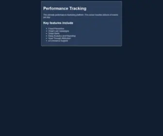 ANDD56TRK.com(Performance Marketing Platform) Screenshot